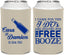 Personalized Wedding Can Coolers - I Do Free Booze | 371