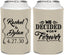 Personalized Wedding Can Coolers - We Decided On Forever | 386