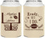 Personalized Wedding Can Coolers - Football | 394