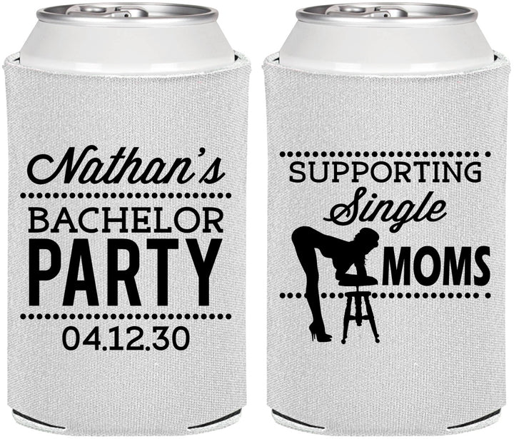 Personalized Bachelor Party Can Coolers - Strip Club | 40006