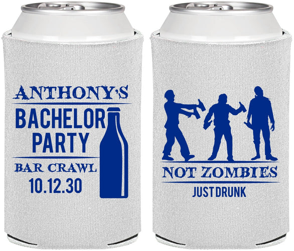 Personalized Bachelor Party Can Coolers - Bar Crawl | 40010