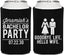 Personalized Bachelor Party Can Coolers - Goodbye Life Hello Wife | 40019