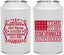 Personalized Bachelor Party Can Coolers - Star Spangled Hammered | 40032