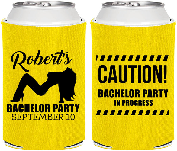 Personalized Bachelor Party Can Coolers - Strip Club | 40037