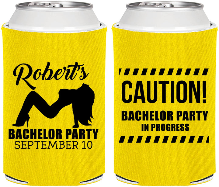 Personalized Bachelor Party Can Coolers - Strip Club | 40037