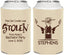 Personalized Bachelor Party Can Coolers - Stolen | 40049