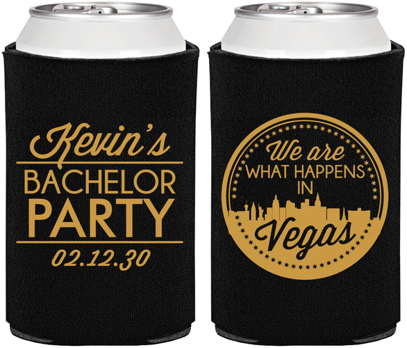 Personalized Bachelor Party Can Coolers - Last Vegas | 40060