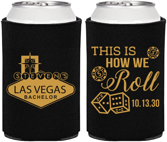 Personalized Bachelor Party Can Coolers - Last Vegas | 40061