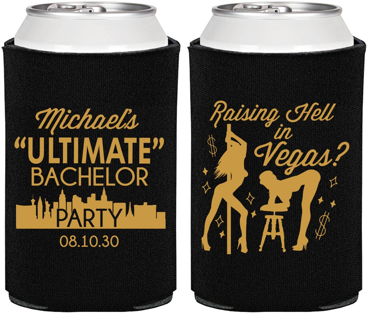 Personalized Bachelor Party Can Coolers - Last Vegas | 40062