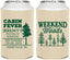 Personalized Bachelor Party Can Coolers - Camping | 40065