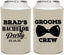 Personalized Bachelor Party Can Coolers - Grooms Crew | 40070