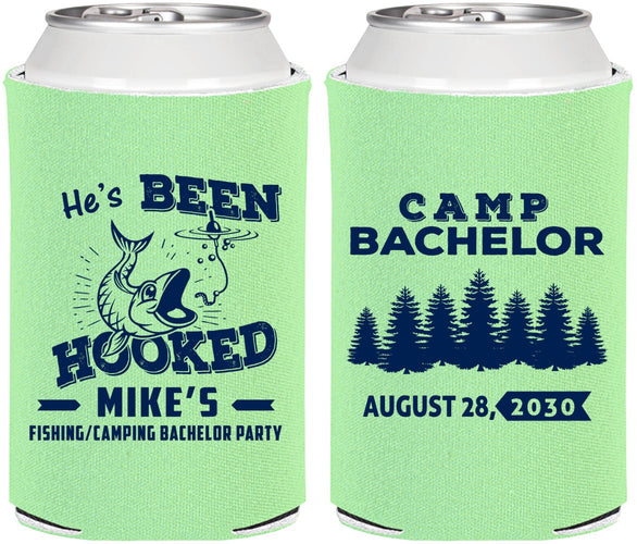 Personalized Bachelor Party Can Coolers - Fishing | 40080