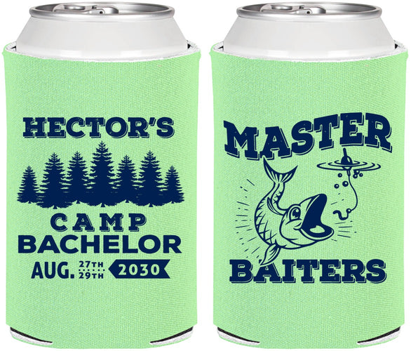 Personalized Bachelor Party Can Coolers - Fishing | 40081