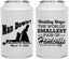 Personalized Wedding Can Coolers - Man Down | 407