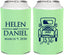Personalized Wedding Can Coolers - Just Married Old Car | 413