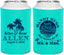 Personalized Wedding Can Coolers - Sandy Hugs Salty Kisses | 425