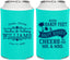 Personalized Wedding Can Coolers - Sandy Feet Salty Kisses | 434