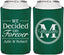 Personalized Wedding Can Coolers - Monogram | 435