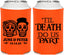 Personalized Wedding Can Coolers - Til Death Do Us Part | 441