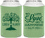Personalized Wedding Can Coolers - Love And Happiness | 451