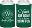 Personalized Wedding Can Coolers - Vows Are Done Have Fun | 460
