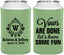 Personalized Wedding Can Coolers - Monogrammed | 462