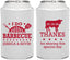 Personalized Wedding Can Coolers - I Do Barbecue Bbq | 468