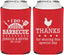Personalized Wedding Can Coolers - I Do Barbecue Bbq | 469