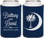 Personalized Wedding Can Coolers - Palmetto Tree | 478