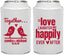 Personalized Wedding Can Coolers - Happily Ever After | 480