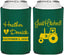 Personalized Wedding Can Coolers - Just Hitched Tractor | 482