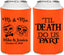 Personalized Wedding Can Coolers - Til Death Do Us Part | 487
