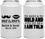 Personalized Wedding Can Coolers - To Have And To Hold | 491