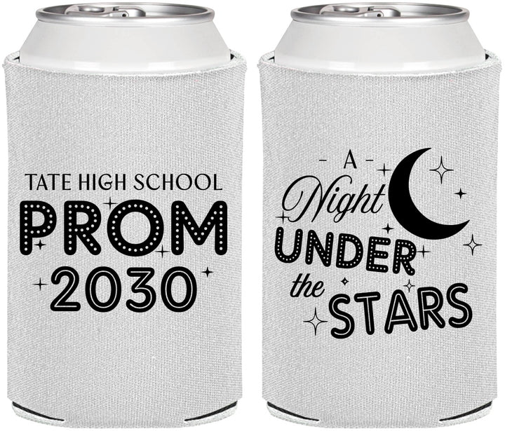Personalized Prom Can Coolers - A Night Under The Stars | 50004