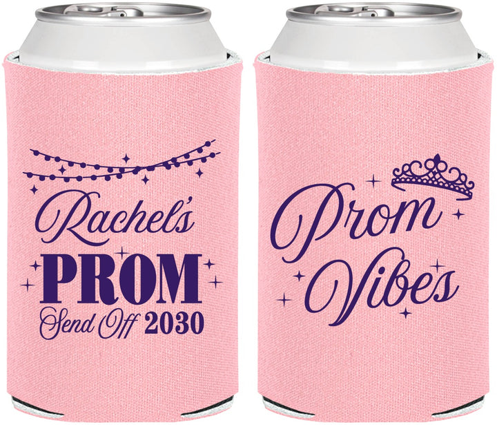 Personalized Prom Can Coolers - Send Off | 50007
