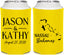 Personalized Wedding Can Coolers - Bahamas | 506