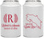 Personalized Wedding Can Coolers - Costa Rica | 518
