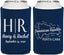 Personalized Wedding Can Coolers - Domincan Republic | 522
