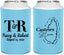 Personalized Wedding Can Coolers - St Lucia | 540