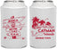 Personalized Wedding Can Coolers - Cayman Island | 545