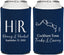 Personalized Wedding Can Coolers - Turks And Caicos | 546