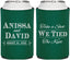 Personalized Wedding Can Coolers - Take A Shot We Tied The Knot | 551