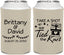 Personalized Wedding Can Coolers - Take A Shot We Tied The Knot | 553