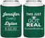 Personalized Wedding Can Coolers - Just Got Real | 557