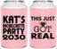 Personalized Bachelorette Can Coolers - This Just Got Real | 60013