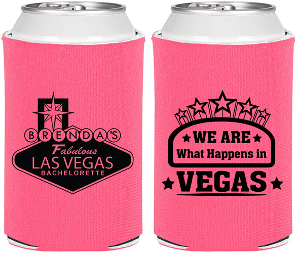 Personalized Bachelorette Can Coolers - Las Vegas | 60016