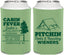 Personalized Bachelorette Can Coolers - Camping | 60019