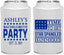 Personalized Bachelorette Can Coolers - Star Spangled Hammered | 60025