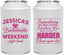 Personalized Bachelorette Can Coolers - Something Borrowed | 60028