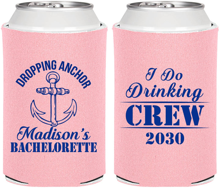Personalized Bachelorette Can Coolers - I Do Drinking Team | 60038